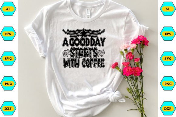 A Good Day Starts with Coffee: Graphics Freebies Review