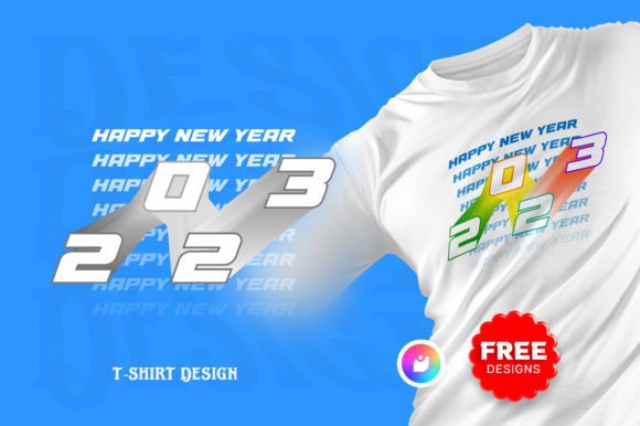 Happy New Year 2023 SVG: Graphics for Freebies