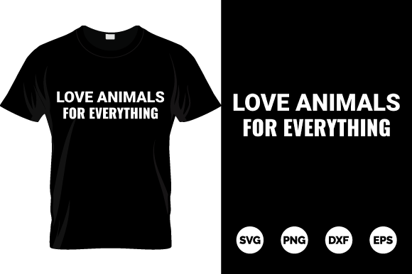 Reviewing the Love Animals Vegan Tee Design